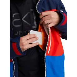 Burton [ak] Gore-Tex Swash Snowboardjacke Dress Blue/Flame Scarlet/Lapis Blue Herren -Snowboards Verkäufe ak burton swash jacket dress blues 10001107 401 05 gross8YPtG0WHCL9yh