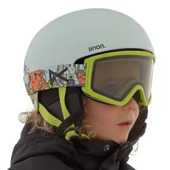 Anon Rime 3 Skihelm Bot Blue Kinder -Snowboards Verkäufe anon rime 3 bot blue 21521101 401 03 gross