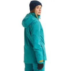 Burton [ak] Gore-Tex Embark Snowboardjacke Green-Blue Slate Damen -Snowboards Verkäufe burton ak embark gore tex 10010106 400 green blue slate 01 gross