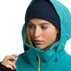 Burton [ak] Gore-Tex Embark Snowboardjacke Green-Blue Slate Damen -Snowboards Verkäufe burton ak embark gore tex 10010106 400 green blue slate 02 gross