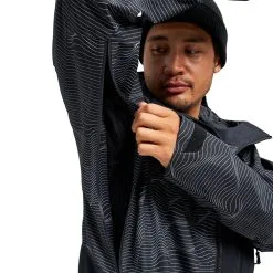 Burton [ak] Gore-Tex Cyclic Wintersportjacke Logo Lines Herren -Snowboards Verkäufe burton ak gore tex cyclic jacket 10002108004 02 gross