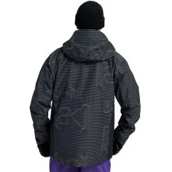 Burton [ak] Gore-Tex Cyclic Wintersportjacke Logo Lines Herren -Snowboards Verkäufe burton ak gore tex cyclic jacket 10002108004 04 gross
