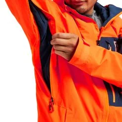 Burton [ak] Gore-Tex Cyclic Schneejacke Clownfish Orange/Dress Blue Herren -Snowboards Verkäufe burton ak gore tex cyclic jacket 10002108802 02 gross