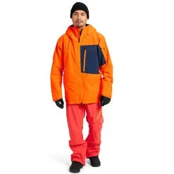 Burton [ak] Gore-Tex Cyclic Schneejacke Clownfish Orange/Dress Blue Herren -Snowboards Verkäufe burton ak gore tex cyclic jacket 10002108802 06 gross