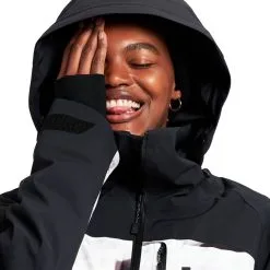 Burton [ak] Gore-Tex Embark Wintersportjacke True Black/Powder Pillows (Pow Pow) Damen -Snowboards Verkäufe burton ak gore tex embark jacket 10010108003 02 gross