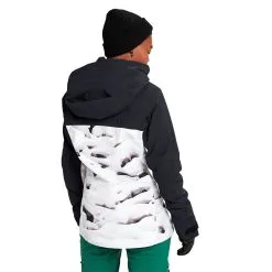 Burton [ak] Gore-Tex Embark Wintersportjacke True Black/Powder Pillows (Pow Pow) Damen -Snowboards Verkäufe burton ak gore tex embark jacket 10010108003 03 gross