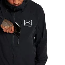 Burton [ak] Softshell Softshelljacke True Black Herren -Snowboards Verkäufe burton ak softshell jacket 22690100001 03 gross