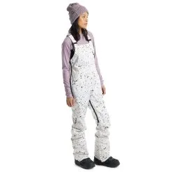 Burton Avalon Bib Skilatzhose Stout White Spatter Damen -Snowboards Verkäufe burton avalon bib pant 17143106964 01 grossu2Doh2L5Nksjv