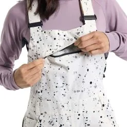 Burton Avalon Bib Skilatzhose Stout White Spatter Damen -Snowboards Verkäufe burton avalon bib pant 17143106964 03 grossqB8CzVpQtHpfM