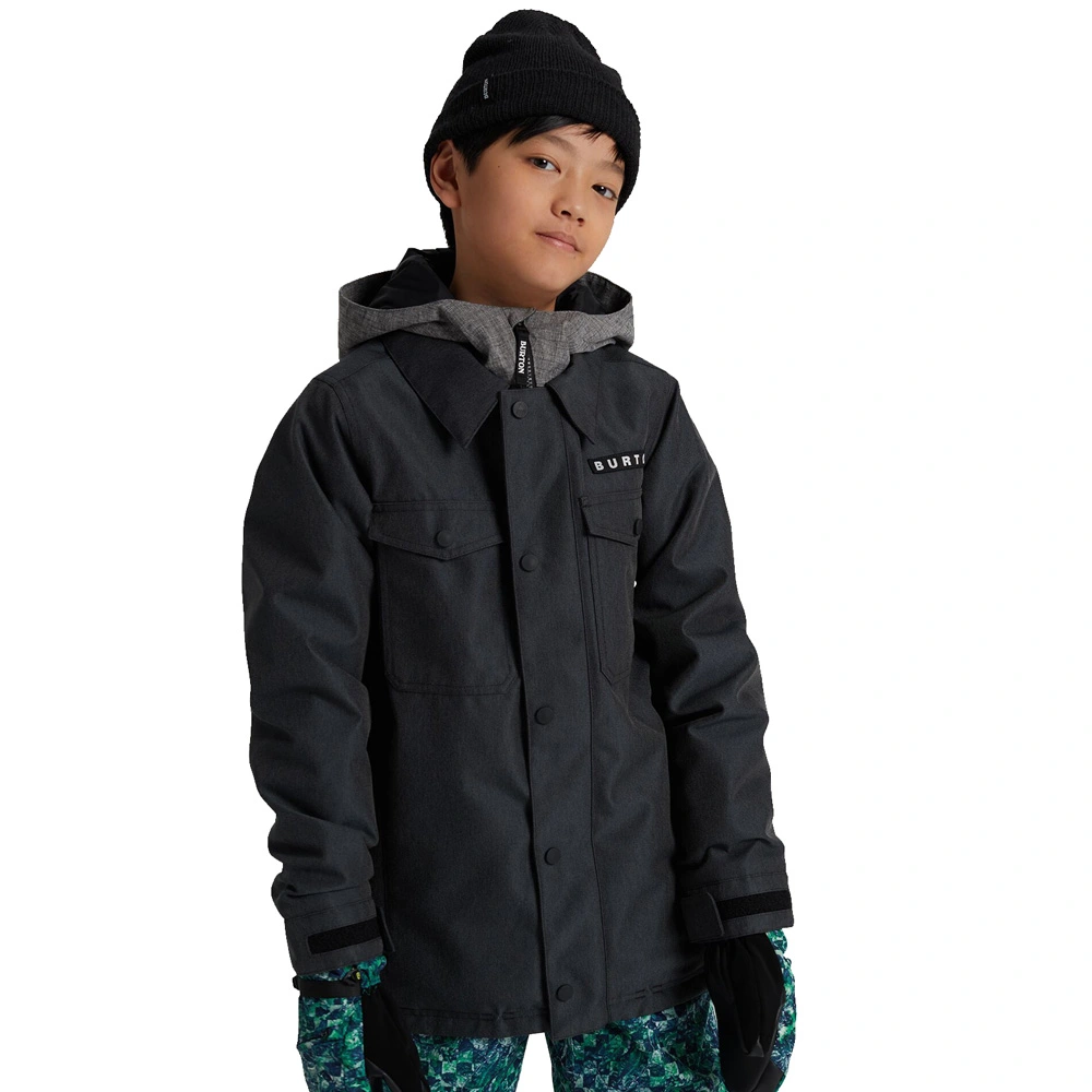 Burton Uproar Snowboard-Jacke Black Denim Kinder 3 Burton Uproar Snowboard-Jacke Black Denim Kinder
