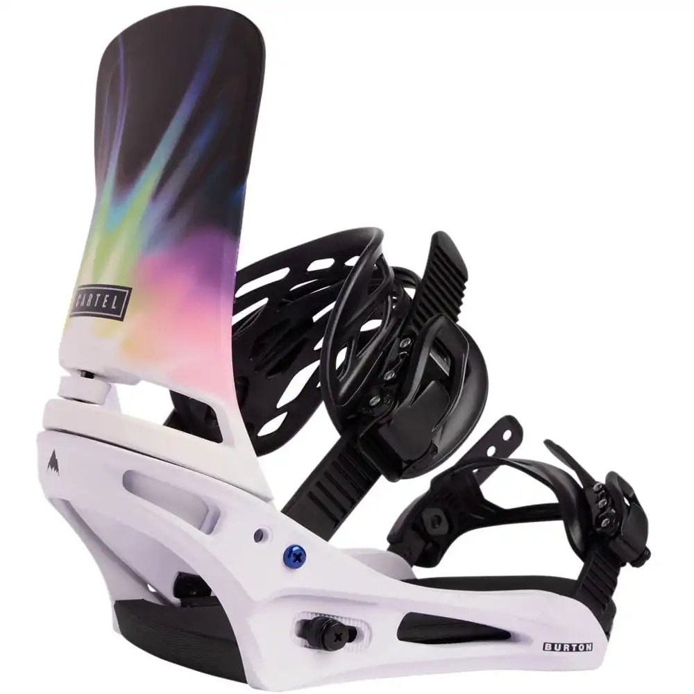 Burton Cartel Flex Snowboard-Bindung White Cloud Burst Herren 4 Burton Cartel Flex Snowboard-Bindung White Cloud Burst Herren – Bild 2