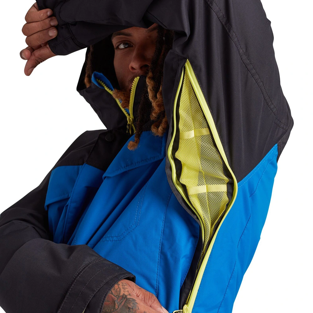 Burton Covert Winterjacke True Black/Lapis Blue Herren 4 Burton Covert Winterjacke True Black/Lapis Blue Herren – Bild 2