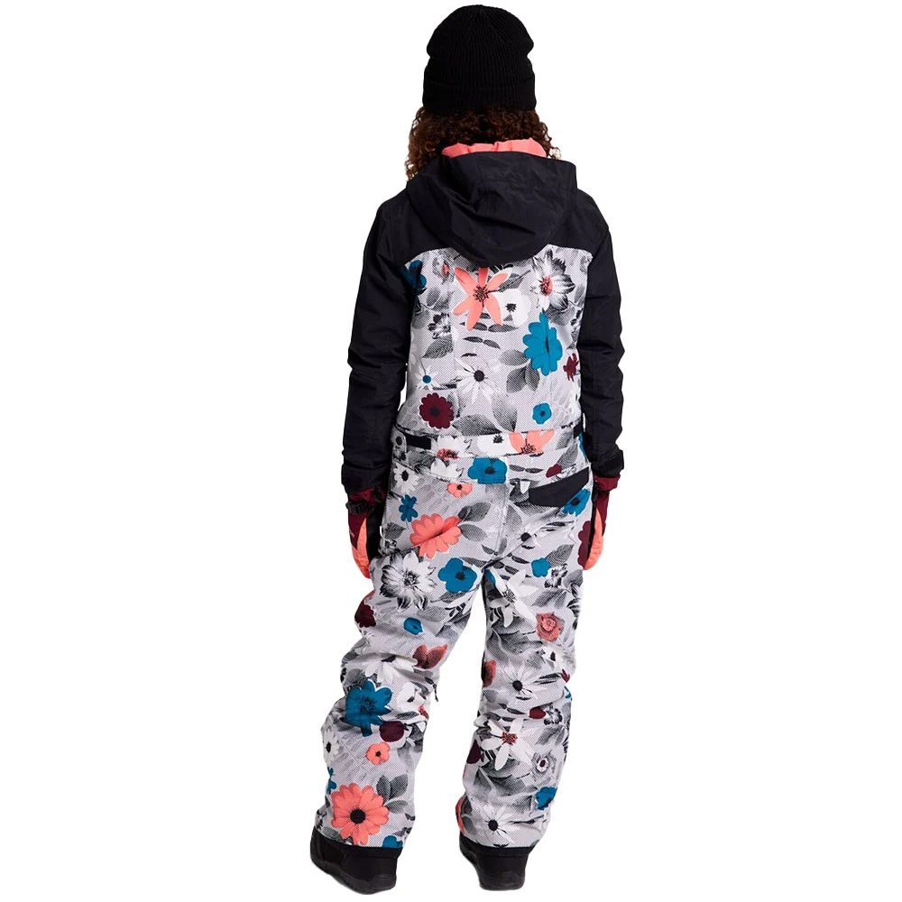 Burton Game Piece Schneeanzug True Black/Halftone Floral Kinder 6 Burton Game Piece Schneeanzug True Black/Halftone Floral Kinder – Bild 4