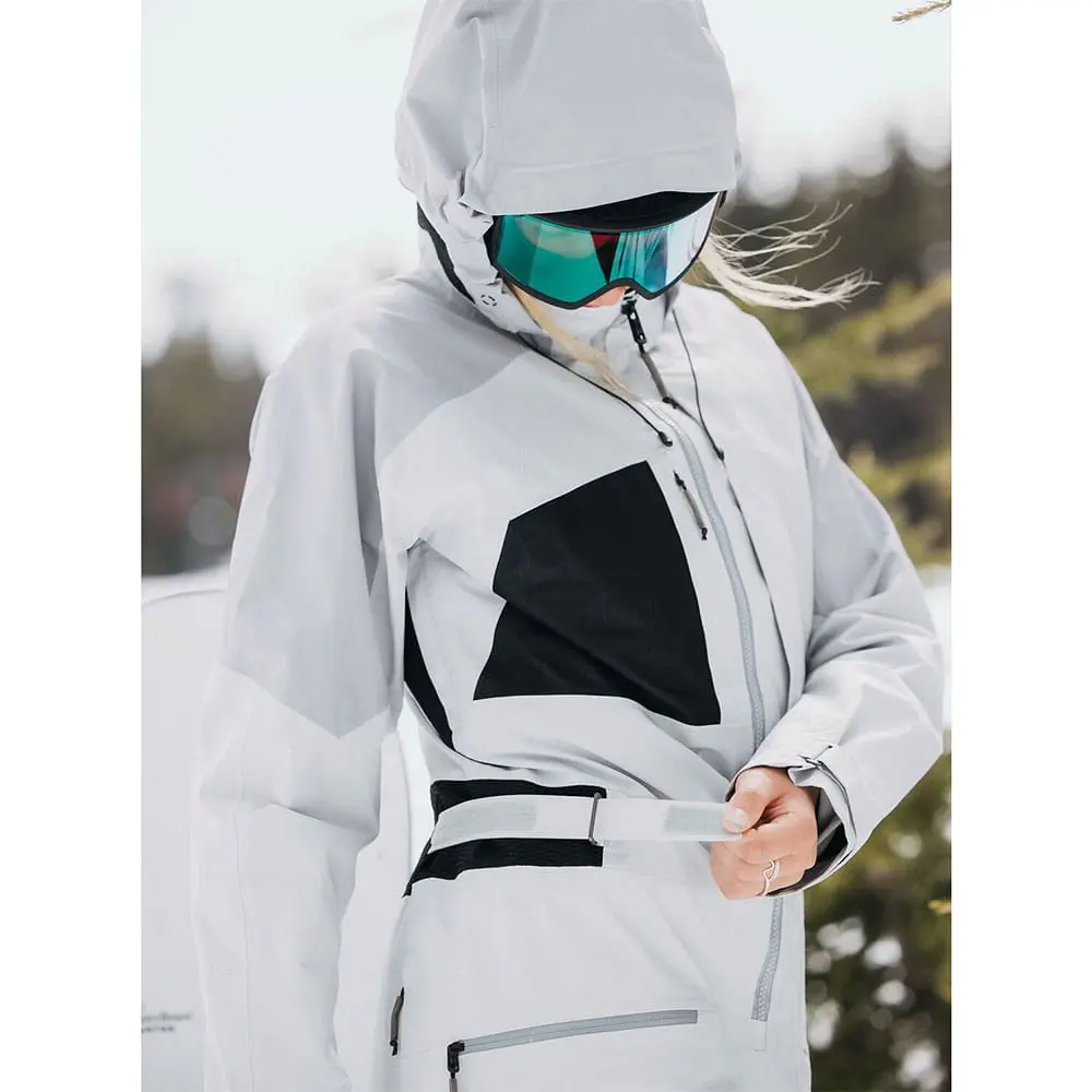 Burton Gore-Tex 2L Carbonate Schneeanzug Gray Cloud/Silver Sconce Damen 12 Burton Gore-Tex 2L Carbonate Schneeanzug Gray Cloud/Silver Sconce Damen – Bild 10