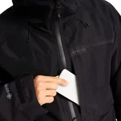 Burton Gore-Tex 2L Pillowline Anorak Schneeanorak True Black Herren -Snowboards Verkäufe burton gore tex pillowline anorak 22736100001 02 gross