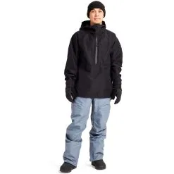 Burton Gore-Tex 2L Pillowline Anorak Schneeanorak True Black Herren -Snowboards Verkäufe burton gore tex pillowline anorak 22736100001 07 gross