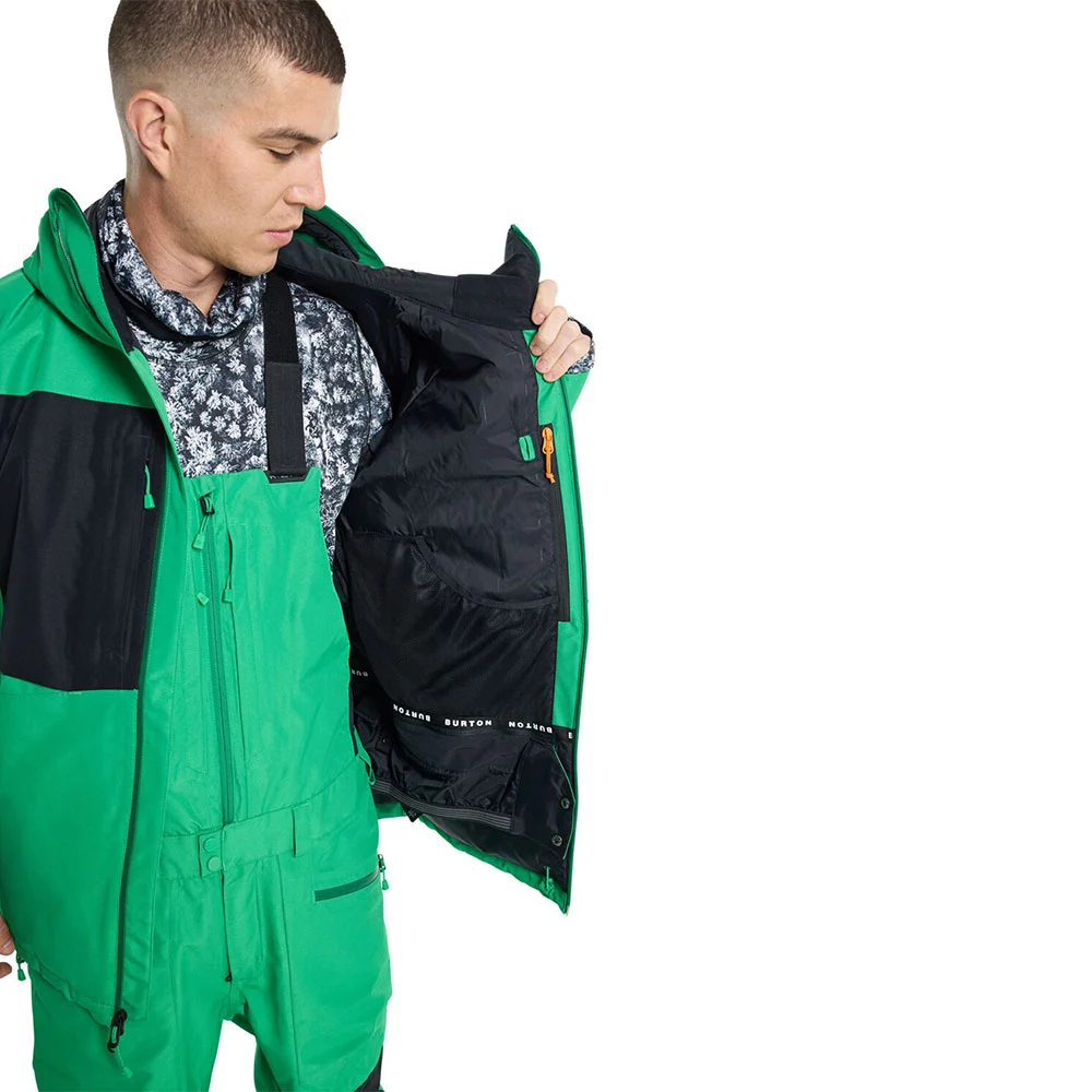 Burton 2L Gore-Tex Pillowline Skijacke Clover Green/True Black Herren 5 Burton 2L Gore-Tex Pillowline Skijacke Clover Green/True Black Herren – Bild 3