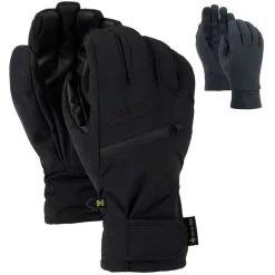 Burton Gore-Tex Underglove Fingerhandschuhe True Black Herren
