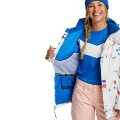 Burton Jet Set Snowboardjacke White Landscape Florals Damen -Snowboards Verkäufe burton jet set jacket 10081107100 02 gross9c5ZEIo0h1oV8