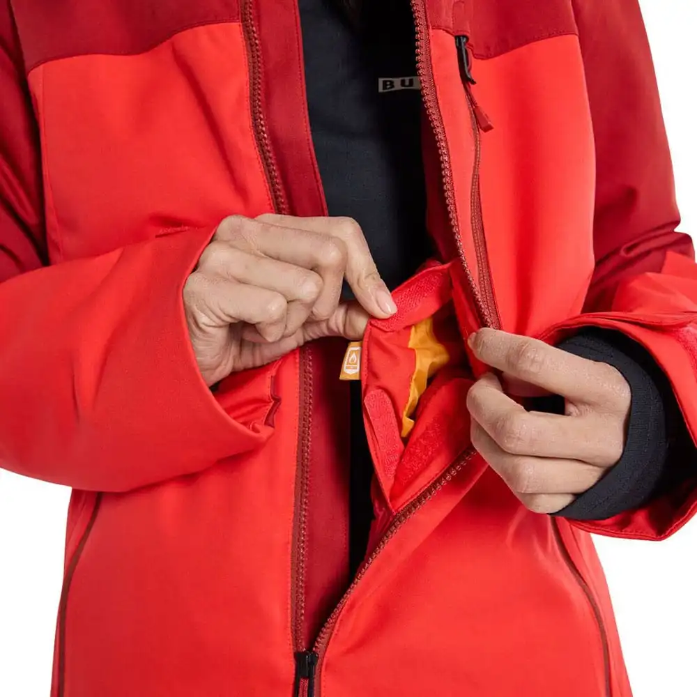 Burton Lelah Snowboardjacke Sun Dried Tomato/Tomato Damen 7 Burton Lelah Snowboardjacke Sun Dried Tomato/Tomato Damen – Bild 5