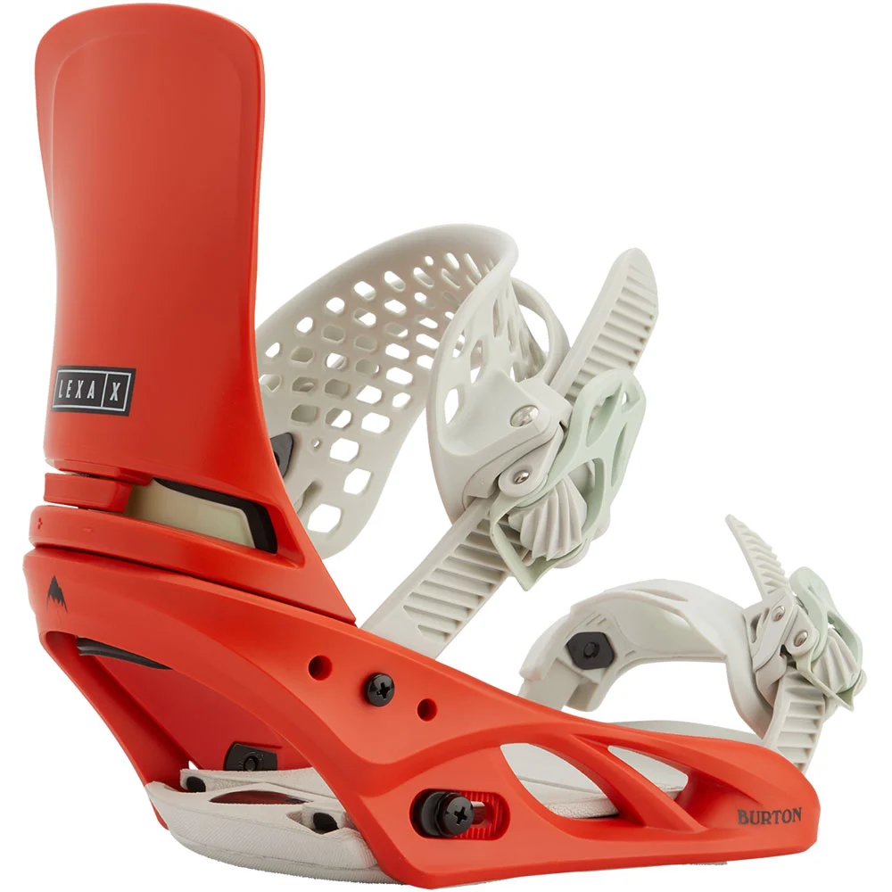 Burton Lexa X Flex Snowboardbindung Bright Red Damen 4 Burton Lexa X Flex Snowboardbindung Bright Red Damen – Bild 2