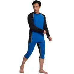 Burton Midweight X Crew First Layer Lapis Blue/True Black Herren -Snowboards Verkäufe burton mens midweight x crew 22192100400 lapis blue 02 grossak4nf4nhaPCMJ