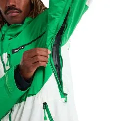 Burton Peasy 2L Winterjacke Clover Green/Stout White Herren -Snowboards Verkäufe burton peasy 2l jacket 22491102301 03 gross