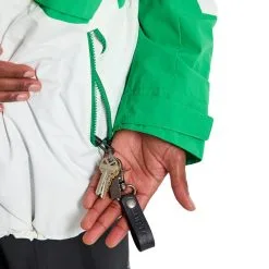 Burton Peasy 2L Winterjacke Clover Green/Stout White Herren -Snowboards Verkäufe burton peasy 2l jacket 22491102301 04 gross