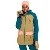 Burton Prowess Skijacke Shaded Spruce/Martini Olive/Persimmon Damen -Snowboards Verkäufe burton prowess jacket 10083108303 gross