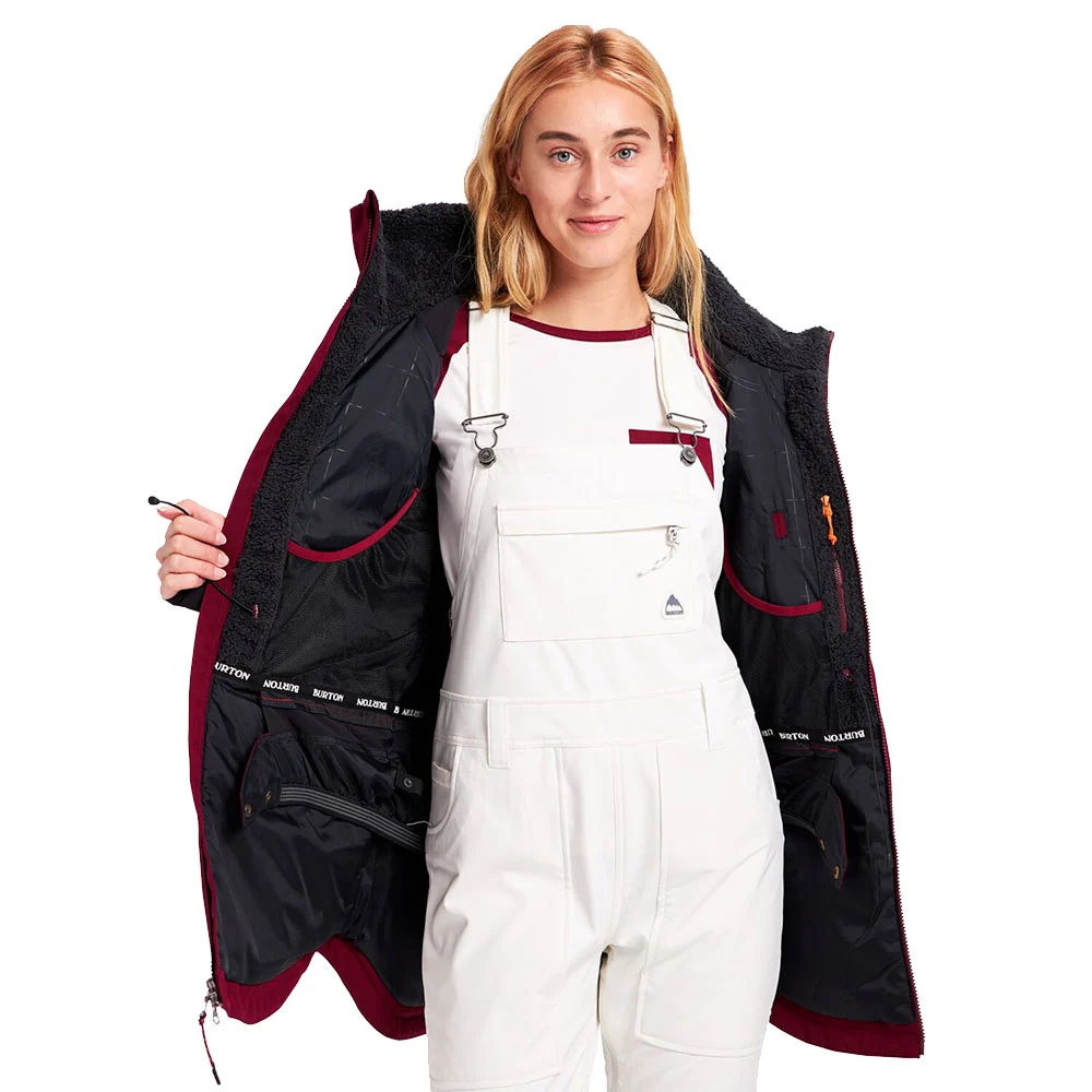 Burton Prowess Funktionsjacke Mulled Berry Damen 4 Burton Prowess Funktionsjacke Mulled Berry Damen – Bild 2