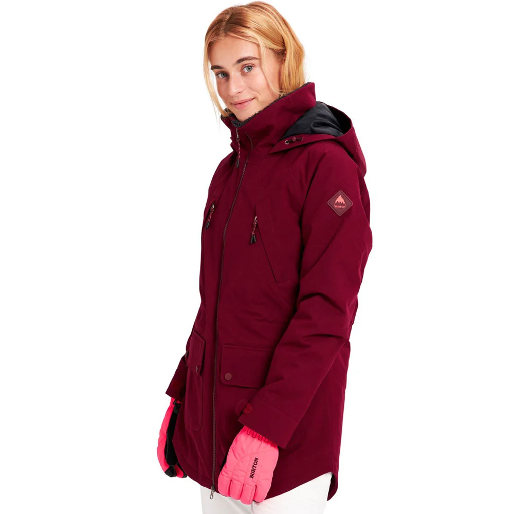 Burton Prowess Funktionsjacke Mulled Berry Damen 3 Burton Prowess Funktionsjacke Mulled Berry Damen