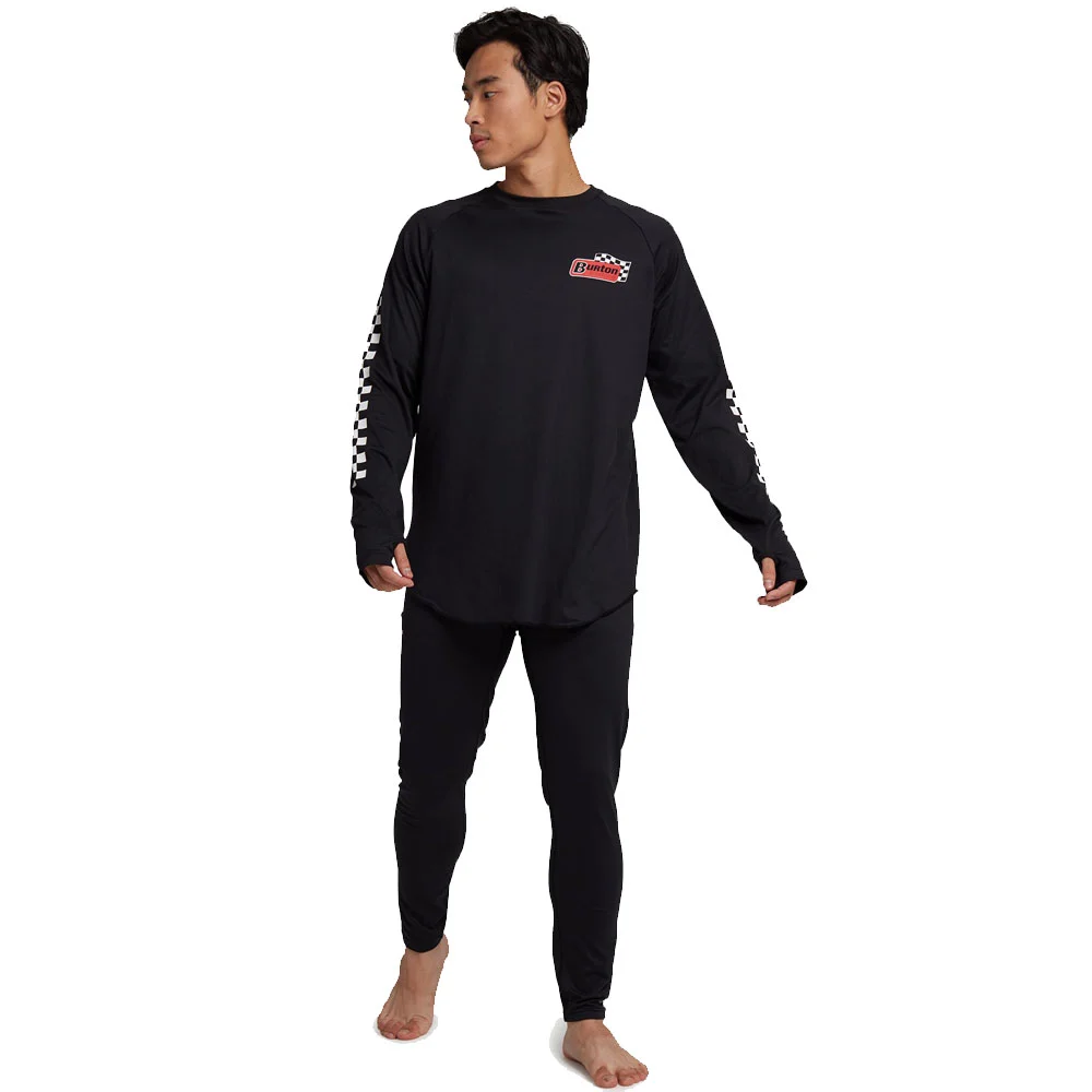 Burton Roadie Tech Langarm-Funktionsshirt True Black Herren 5 Burton Roadie Tech Langarm-Funktionsshirt True Black Herren – Bild 3