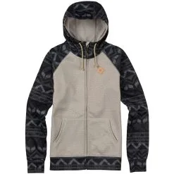 Burton Scoop Hoody Dove Heather Damen