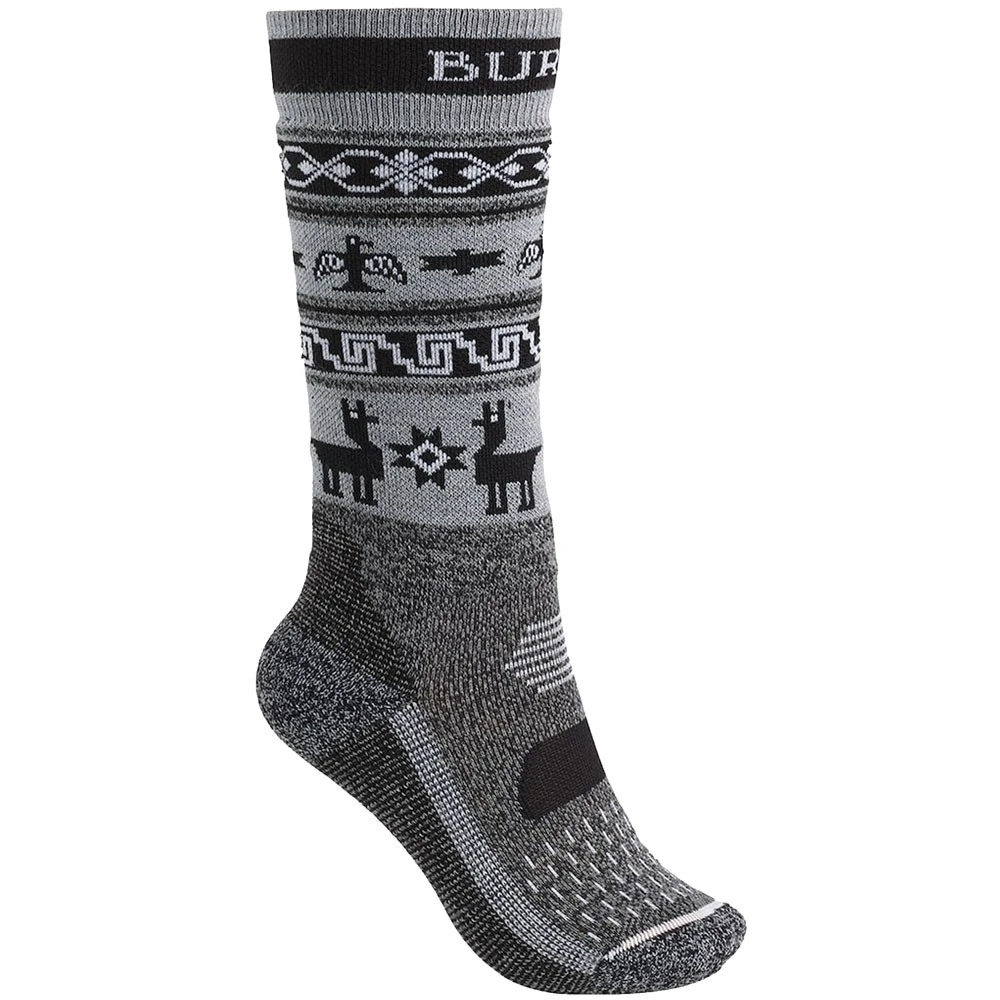 Burton Performance Midweight Funktionssocken True Black Heather Kinder 3 Burton Performance Midweight Funktionssocken True Black Heather Kinder