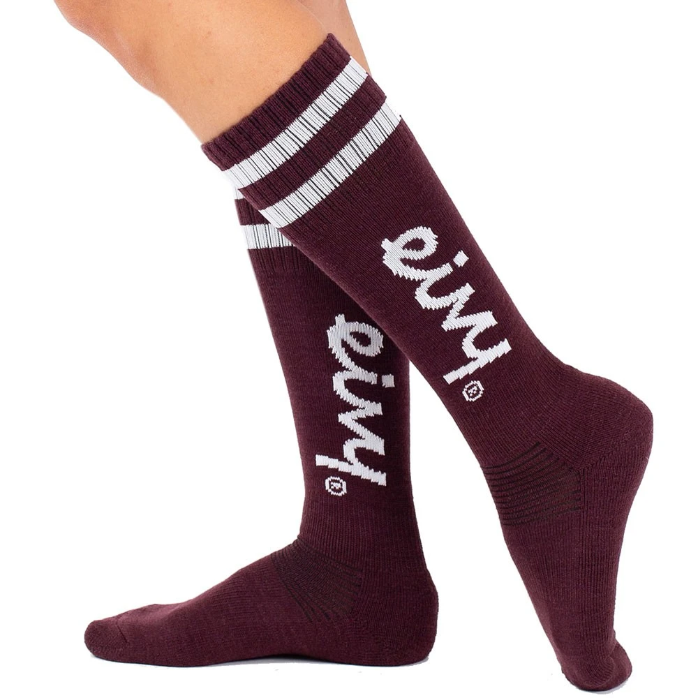 Eivy Cheerleader Wool Socken Wine Damen 3 Eivy Cheerleader Wool Socken Wine Damen