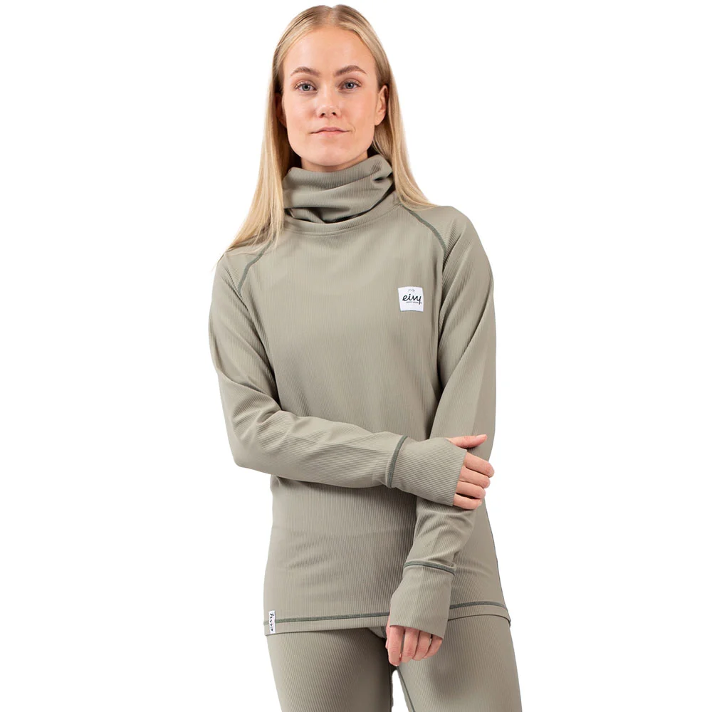 Eivy Icecold Gaiter Rib Funktionsshirt Faded Oak Damen 3 Eivy Icecold Gaiter Rib Funktionsshirt Faded Oak Damen