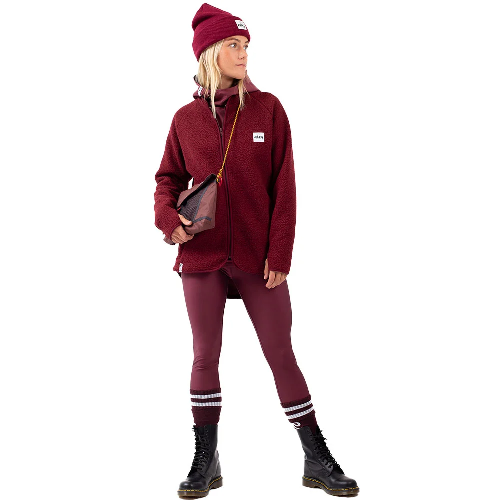 Eivy Redwood Sherpa Jacket Funktionsjacke Wine Damen 4 Eivy Redwood Sherpa Jacket Funktionsjacke Wine Damen – Bild 2