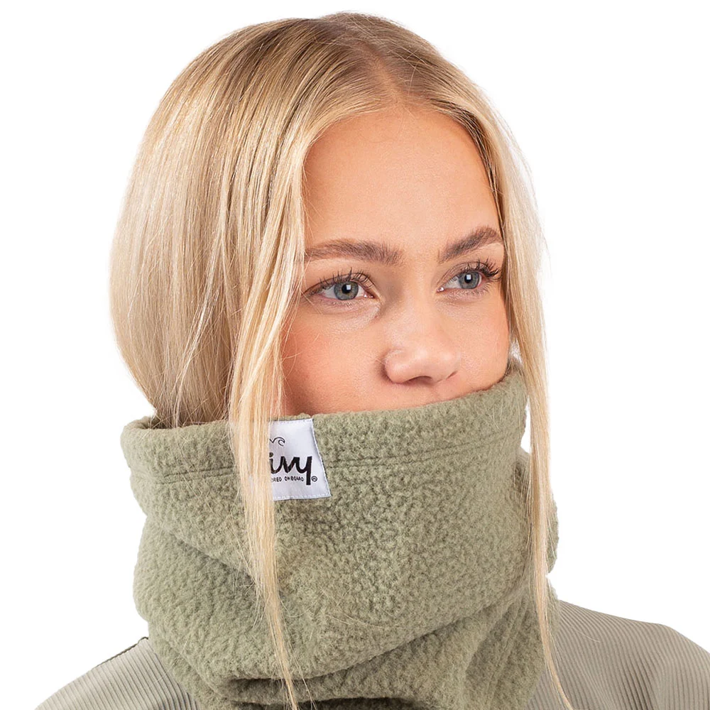 Eivy Tubular Sherpa Nackenwärmer Faded Oak Damen 4 Eivy Tubular Sherpa Nackenwärmer Faded Oak Damen – Bild 2