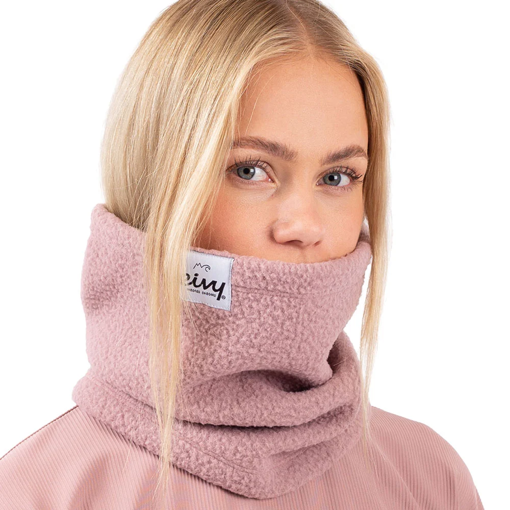 Eivy Tubular Sherpa Neckwarmer Faded Woodrose Damen 3 Eivy Tubular Sherpa Neckwarmer Faded Woodrose Damen