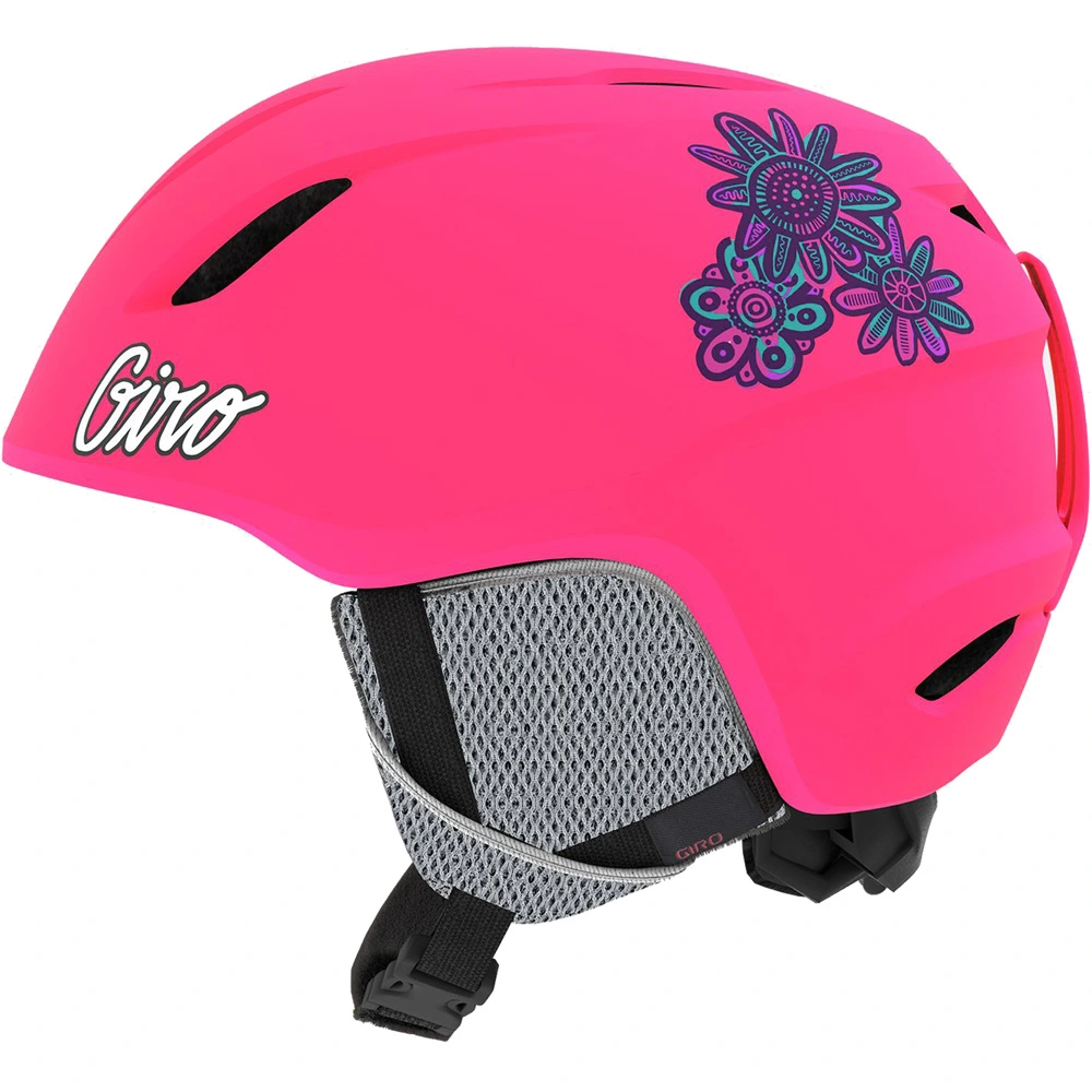 Giro Launch Snowboardhelm Matte Bright Pink Kinder 3 Giro Launch Snowboardhelm Matte Bright Pink Kinder