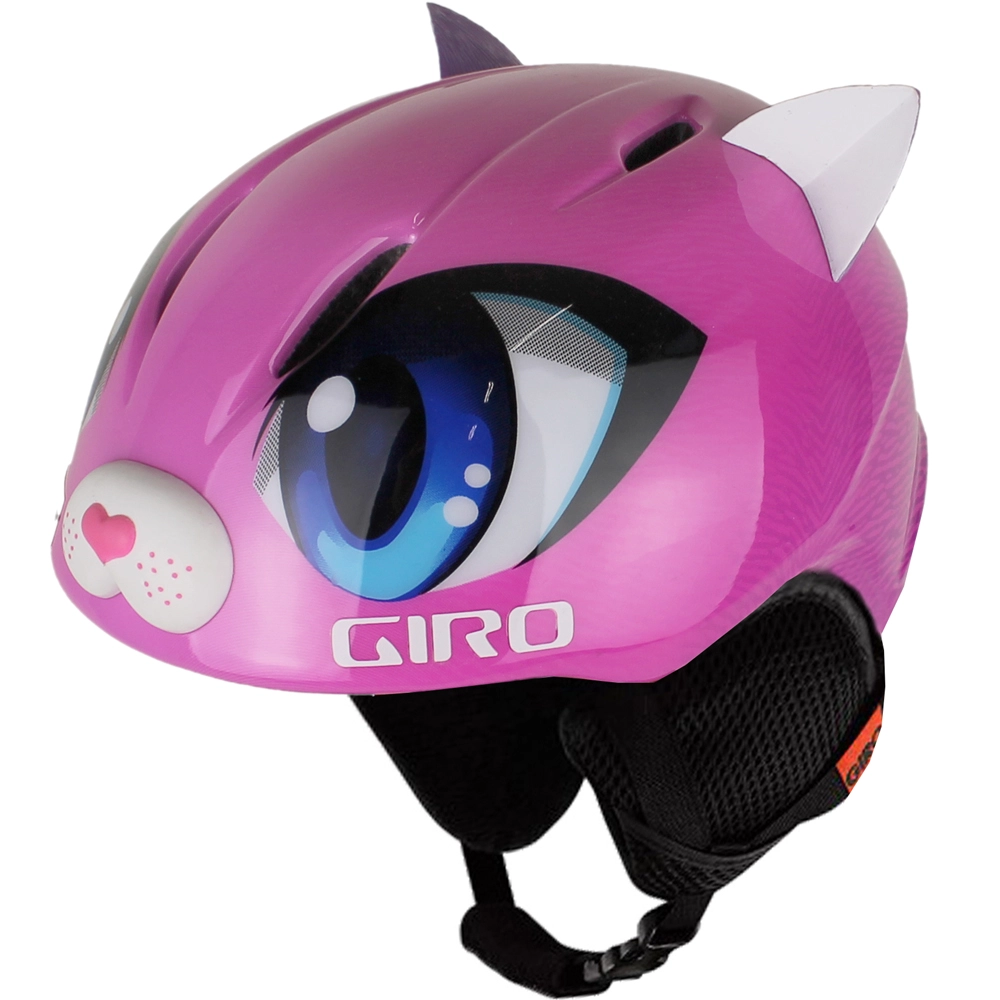 Giro Launch Plus Skihelm Pink Meow Kinder 3 Giro Launch Plus Skihelm Pink Meow Kinder