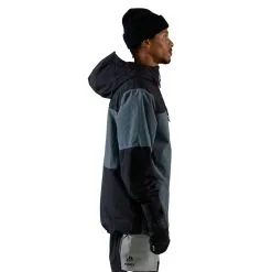 Jones Mountain Surf Skijacke Ash Blue Herren -Snowboards Verkäufe jones mountain surfer jacket J23jkmts ash blue 02 gross