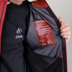 Jones Peak Bagger Skijacke Safety Red Herren -Snowboards Verkäufe jones peak bagger jacket safety red 05 gross