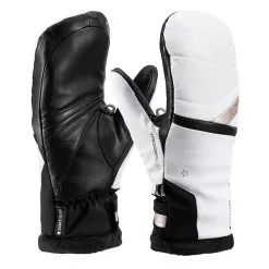Leki Snowfox 3D Lady Mitten Fausthandschuhe Weiss/Gold Damen