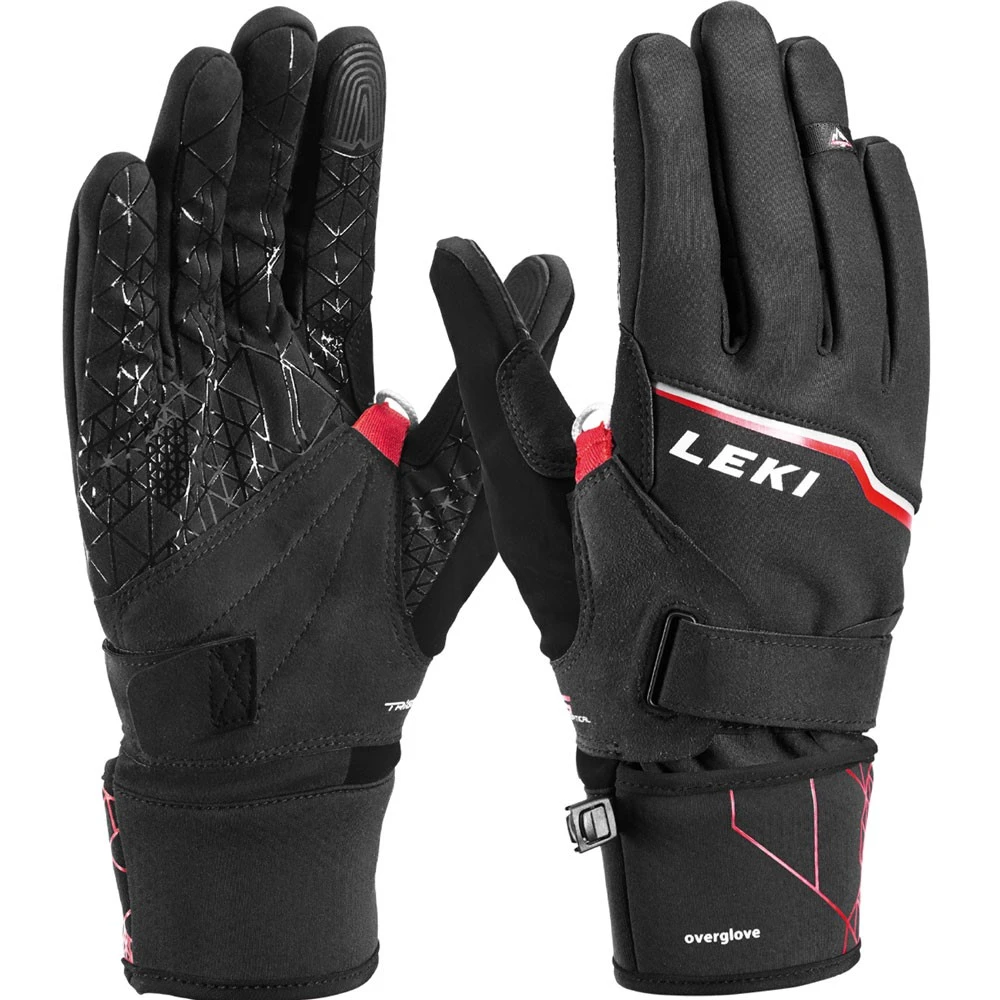 Leki Tour Vision V Plus Skihandschuhe Black/Red Herren 3 Leki Tour Vision V Plus Skihandschuhe Black/Red Herren