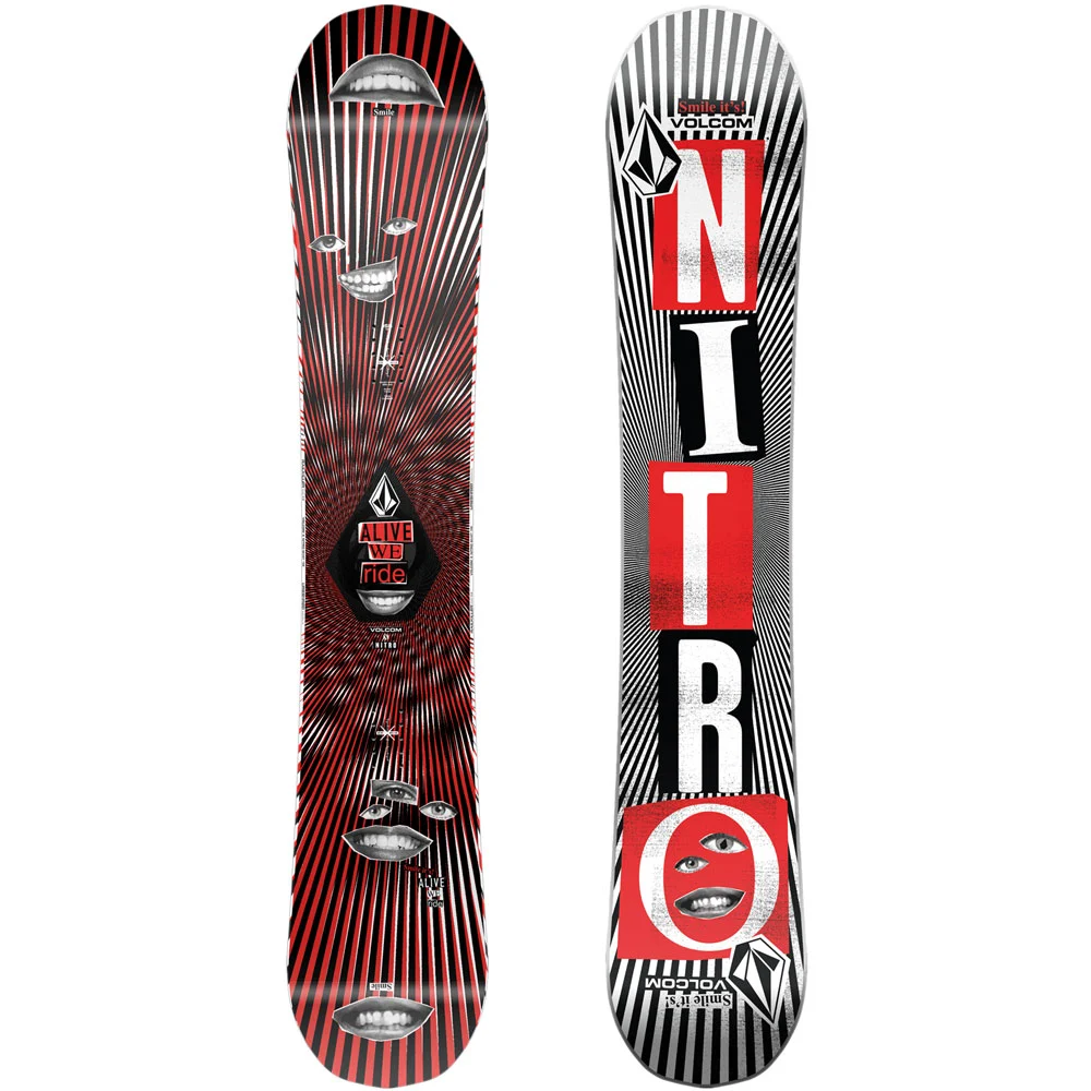 Nitro Beast Snowboard Herren 3 Nitro Beast Snowboard Herren