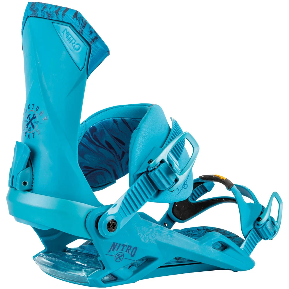 Nitro Team Snowboardbindung FCS Blue Herren 4 Nitro Team Snowboardbindung FCS Blue Herren – Bild 2