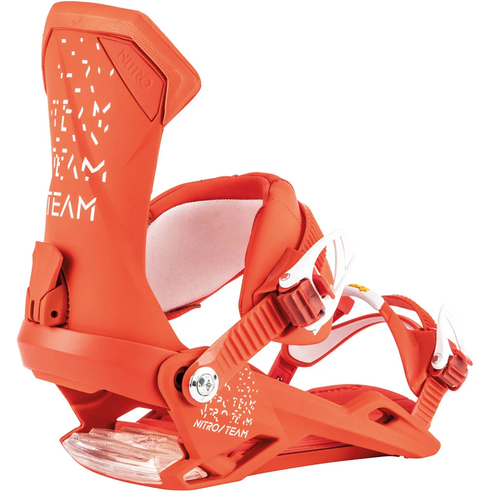 Nitro Team Snowboardbindung Red Herren 4 Nitro Team Snowboardbindung Red Herren – Bild 2