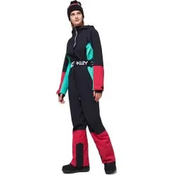 Oakley TNP Cassie Winteranzug Black/Mint Damen -Snowboards Verkäufe oakley tnp cassia one piece foa500025 9bm 01 gross