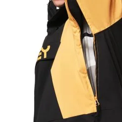 Oakley TNP Insulated Anorak Skiwindbreaker Blackout/Pure Gold Herren -Snowboards Verkäufe oakley tnp insulated foa400930 9ei 02 gross